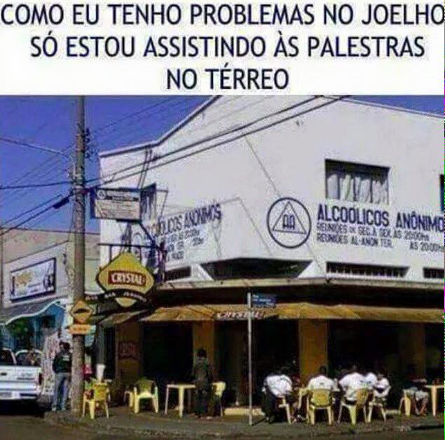 Alcóolicos anônimos sede proposital x