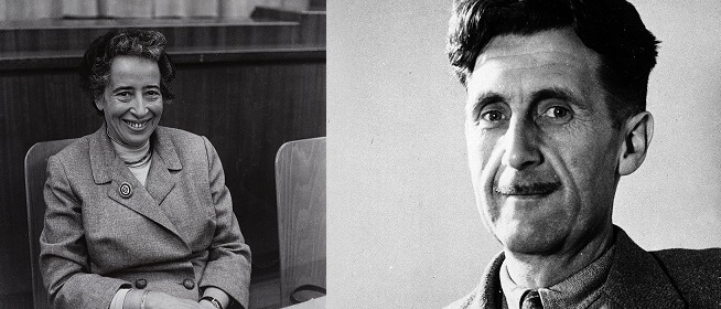 Hannah Arendt e George Orwell