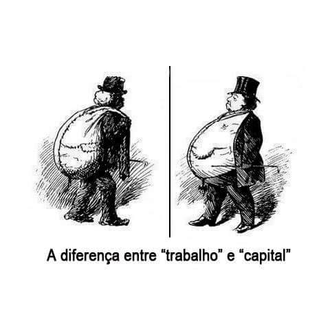 a Diferença entre trabalho e capital