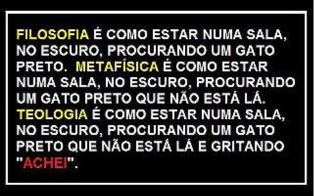 filosofia metafísica teologia